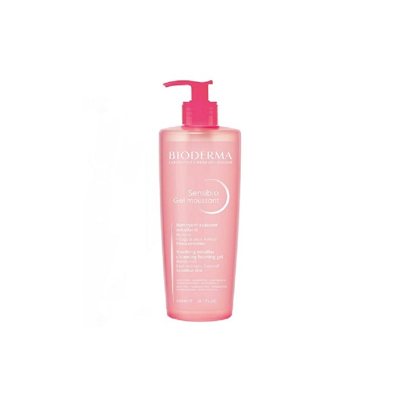 BIODERMA FACE WASH  SOOTHING CLEANSING FOAMING GEL 500ml