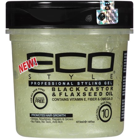 ECO STYLING GEL  BLACK CASOR 473ml