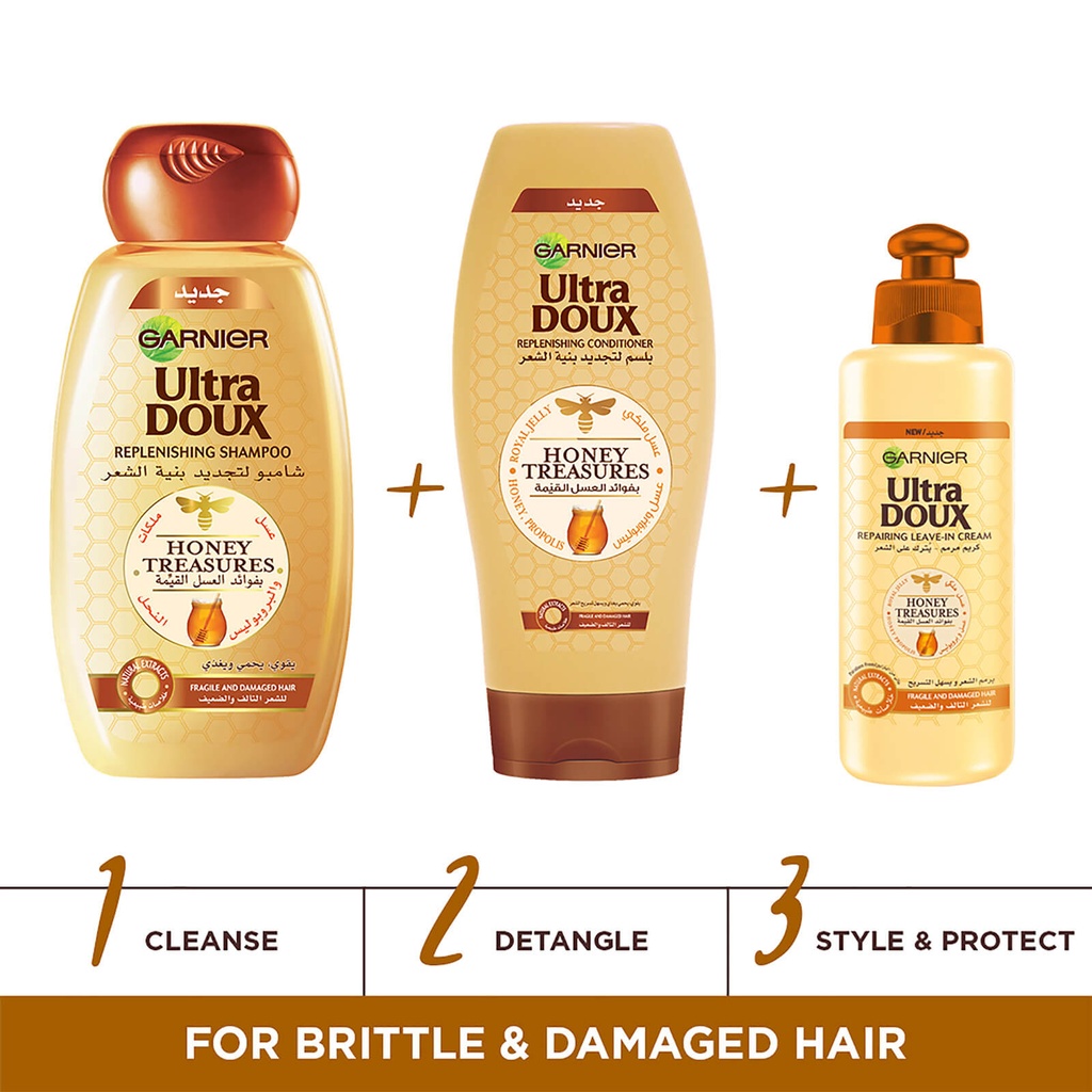GARNIER  ULTRA DOUX SHAMPOO HONEY  400ml