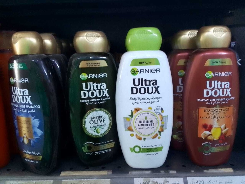 GARNIER  ULTRA DOUX SHAMPOO MYTHIC OLIVE 400ml