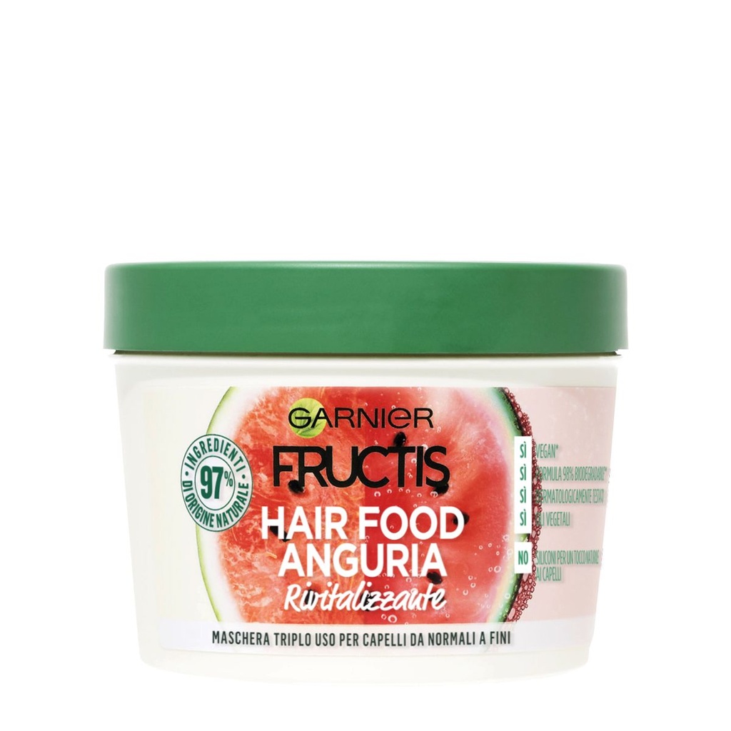 GARNIER HAIR MASK HAIR FOOD 3 IN 1 WITH ANGURIA 390m
