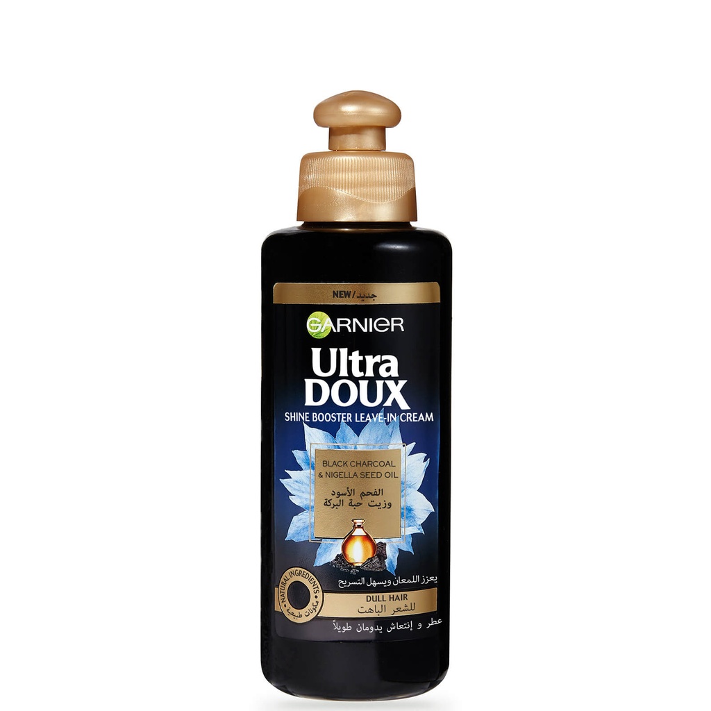 GARNIER ULTRA DOUX LEAVE IN CHARCOL 200ML