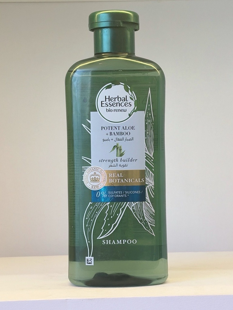 HERBAL ESSENCES SHAMPOO  POTENT ALOE AND BAMBOO 400ml