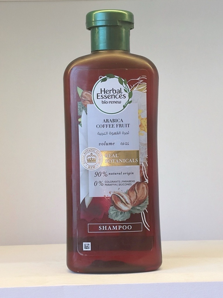 HERBAL ESSENCES SHAMPOO WITH ARABICA COFFEE  FRUIT 400ml