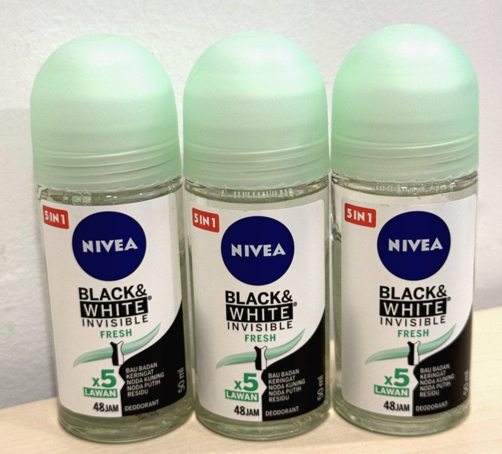 NIVEA BLACK AND WHITE FRESH  50ml