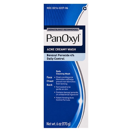 PANOXYL ACNE CREAMY WASH 4% 170g