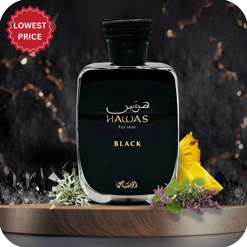 RASASI HAWAS BLACK  100ml