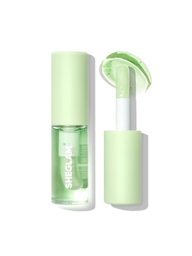 SHEGLAM JELLY HYDRATING LIP OIL GREEN APPLE 6g