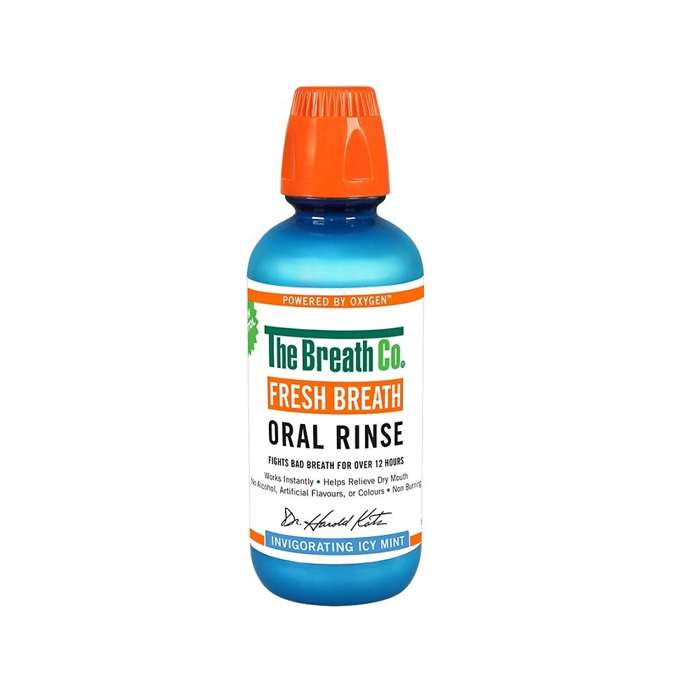 THE BREATH FRESH BREATH ORAL RINSE INVIGORATING ICY MINT 500ml