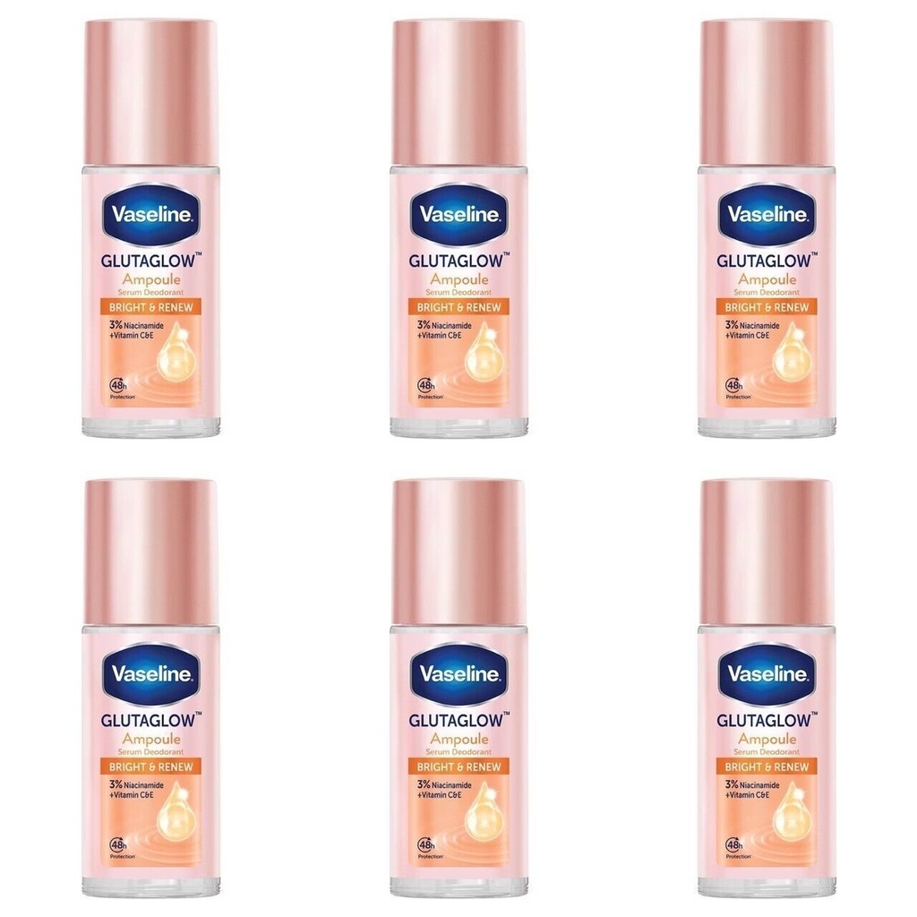 VASELINE GLUTA GLOW SERUM DEODORANT BRIGHT AND RENEW 45ml