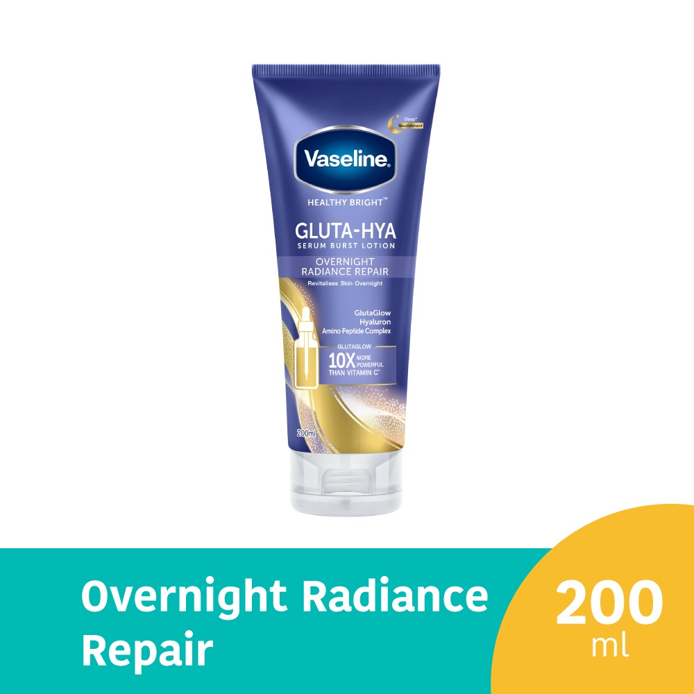 VASELINE GLUTA HYA OVERNIGHT RADIANCE REPAIR 200ml
