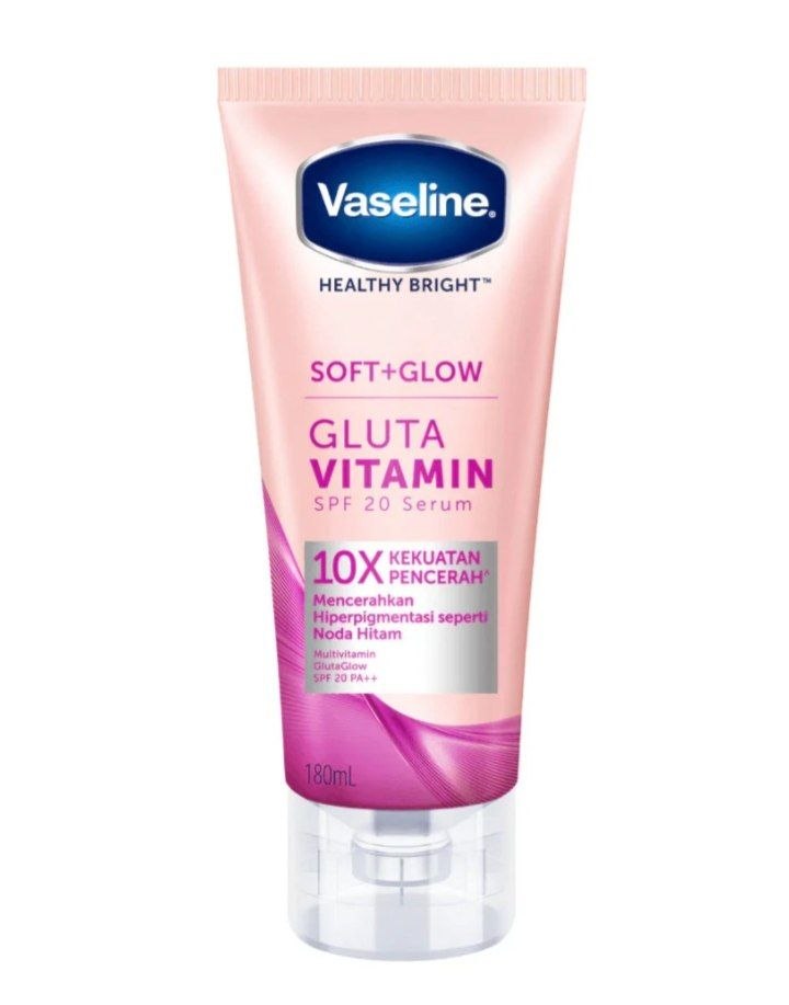 VASELINE GLUTA VITAMIN SOFT AND GLOW180ml