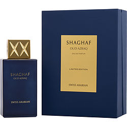 Swiss Arabian Shaghaf Oud Azraq  Arabian Perfume for Men  2.5 Oz